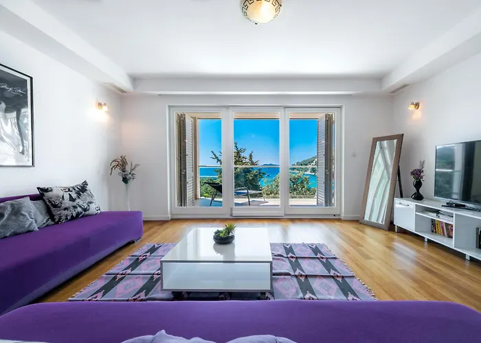 아파트 Dvori Lapad 2 Direct Sea View *