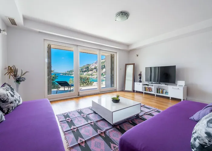 公寓 Dvori Lapad 2 Direct Sea View 杜布罗夫尼克